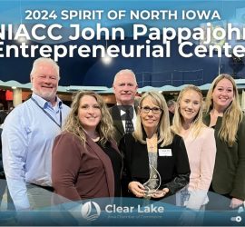 NIACC Pappajohn Center Wins Spirit of North Iowa Award